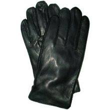 None Перчатки кожаные мужские 0577 черные