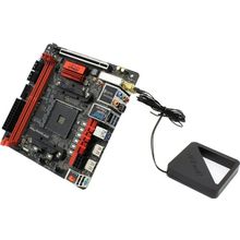 Мат. плата ASRock Fatal1ty X370 GAMING-ITX   AC (RTL) AM4    X370    PCI-E 2xHDMI GbLAN+WiFi+BT SATA Mini-ITX 4DDR4
