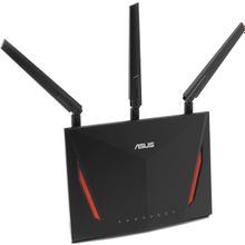 Маршрутизатор ASUS RT-AC86U Dual-band Gigabit Router (RTL) (4UTP 1000Mbps, 1WAN, 802.11a   b   g   n   ac, USB2.0   3.0, 2167Mbps)