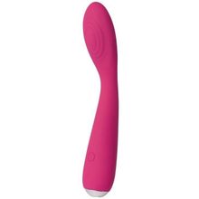 Svakom Ярко-розовый G-стимулятор IRIS Clitoral   G-spot Vibrator - 18 см.