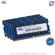 Комплект модулей памяти OWC 64GB (набор 4x 16GB) 2400MHZ DDR4 SO-DIMM PC4-19200 для iMac 2017 1.2V  OWC2400DDR4S64S