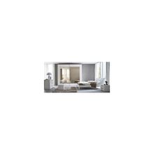Шкаф 6-ти дверный PRISMA (Serenissima) белая, 4 зеркала 1017AL L. 292,3 x 61,7  H. 242