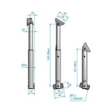 Roca Стойка люка из анодированного алюминия Roca Rakego 389620 147 - 245 мм