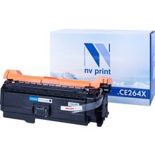 Картридж NV Print для HP CE264X Black для LaserJet Color CM4540 CM4540f CM4540fskm (17000k)