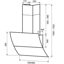 Kronasteel Вытяжка Kronasteel CELESTA 900 black sensor