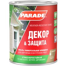 Parade A3 Декор & Защита 2.5 л супербелая