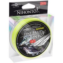 Плетеный шнур Mikado NIHONTO FINE BRAID 0,30 fluo (100 м) - 29,60 кг.