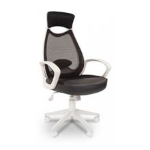 Кресло для руководителя Chairman 840 черный белый