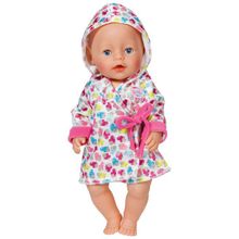 ZAPF Zapf Creation Baby born 822-463 Бэби Борн Одежда Халат с капюшоном 822-463