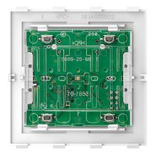 Schneider Electric Кнопочный модуль Schneider Electric Merten D-Life PlusLink Wiser BLE одноклавишный MTN5113-6000 ID - 63175