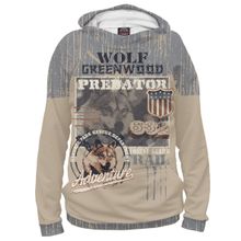 Худи Я-МАЙКА Wolf predator