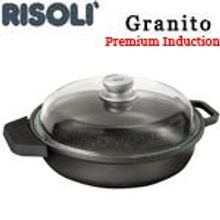 Risoli Сотейник с каменным покрытием Granito Premium Induction 28 см
