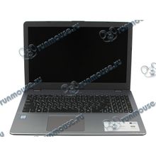 Ноутбук ASUS "X542UA-DM431" (Core i3 7100U-2.40ГГц, 4ГБ, 256ГБ SSD, HDG, LAN, WiFi, BT, WebCam, 15.6" 1920x1080, Linux), серый [141762]