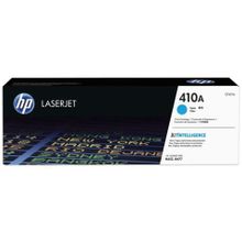 Картридж лазерный HP (CF411A) LaserJet Pro M477fdn M477fdw 477fnw M452dn M452nw, голубой, оригинальный, ресурс 2300 страниц