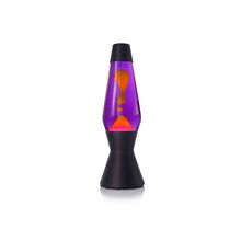 Лава лампа «астро» (черная) фиолетовый оранжевый