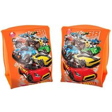 Нарукавники для плавания Bestway 93402 "Hot Wheels" (23x15см)