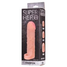 Фаллоудлинитель SUPER HERO Champion - 17,5 см. (63426)