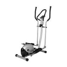 Эллиптический тренажер магнитный DFC TF-3.2H, черный серебристый