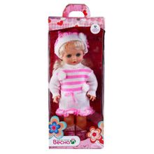 Весна Инна в вязаном платье со звуком 43 см