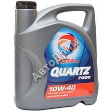 Масло моторное TOTAL QUARTZ 7000 10w40, 4 литра