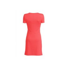 DDShop Платье Steffi 1-119, кораллово-розовое на большую грудь