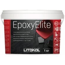 Литокол Epoxyelite 1 кг мокрый асфальт E.06
