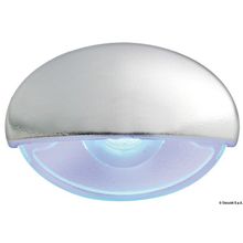 Osculati Steeplight blue LED courtesy light chromed body, 13.887.04