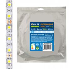 Volpe Лента светодиодная [5 м] Volpe ULS-Q221 ULS-Q221 5050-60LED m-10mm-IP20-DC12V-14,4W m-5M-RGB катушка в герметичной упаковке ID - 458103