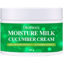 Deoproce Moisture Milk Cucumber Cream 100 мл