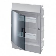 Распределительный шкаф Mistral41 24 мод., IP41, встраиваемый, термопласт, зеленая дверь |  код. 1SLM004100A1405 |  ABB