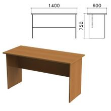 Стол письменный Монолит, 1400х600х750 мм, цвет орех гварнери, СМ22.3