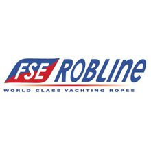 FSE Robline Готовый якорный конец со стальным коушем FSE Robline Rio 9578 16 мм 50 м черный белый