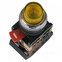 Кнопка  ABLFP-22 22 мм²  660 440В, IP40, Оранжевый |  код.  BBT20-ABLFP-K05 |  IEK