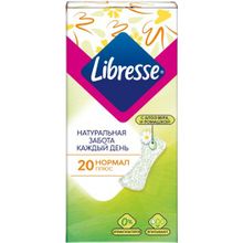 Либресс Нормал Натуральная Забота 20 прокладок в пачке