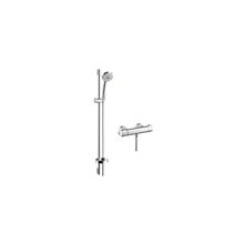 Душевой набор 90см, Croma 100 Multi Ecostat 1001 SL Combi, термостат для душа, Hansgrohe 27085000