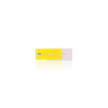 флешка 8Gb Qumo Click Lemon, flash usb