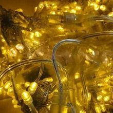 SHLights Гирлянда светодиодная, 120 LED, универсальная, 12м, соединяемая до 20 гирлянд, желтый (LD120-Y-E)