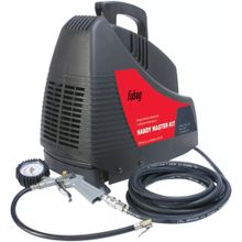 Компрессор Fubag HANDY AIR OL 195 + 4 (8213690KOA536) Компрессор HANDY AIR OL 195 + набор из 4 предметов , мощность 1100 кВт, напряжение 220 В, производительность 180 л мин, рабочее давление 8 бар, вес 7 кг.