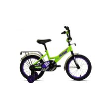 Детский велосипед ALTAIR CITY KIDS 14 ярко-зеленый фиолетовый