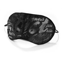 Bijoux Indiscrets Черная маска на глаза BLIND PASSION MASK (черный)