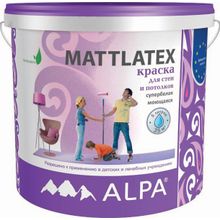 Alpa Mattlatex 10 л супербелая