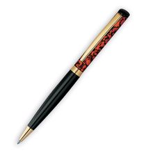 HERI 6724 - Ручка со штампом, корпус бордовый мрамор