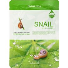 Farmstay Snail Visible Difference Mask Sheet 1 тканевая маска