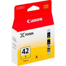 Картридж струйный Canon CLI-42Y 6387B001 желтый для Canon PRO-100 (284стр.)