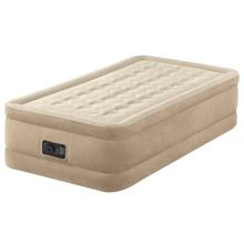 Односпальная надувная кровать Intex 64456 "Ultra Plush bed" (191х99х46см)