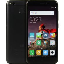 Смартфон Xiaomi Redmi 4X 32Gb Black (1.4GHz, 3GbRAM, 5" 1280x720 IPS, 4G+WiFi+BT+GPS, 32Gb+microSD, 13Mpx, Andr)