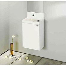 Тумба с раковиной Jacob Delafon Pop Laminar 40 белый сатин L