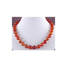 Бусики-Колечки Бусы Сердолик "Классика 12" арт. НСР-1(12)-44-1у