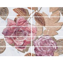 Бордюр Ceramica Classic Argos flowers 75х250