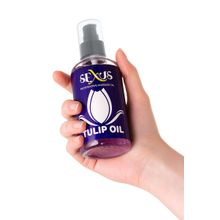 Sexus Lubricant Массажное масло с ароматом тюльпанов Tulip Oil - 200 мл.